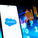 Managed Services - Salesforce on phone screen